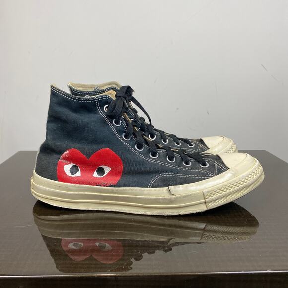 Converse Comme des Garcons Play High Canvas Sneakers Men\'s 10 main image 13